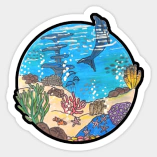 Under the Ocean Sticker